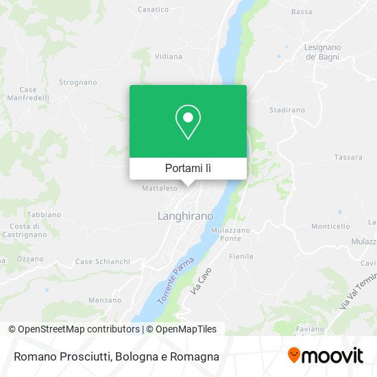 Mappa Romano Prosciutti