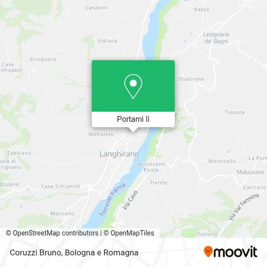 Mappa Coruzzi Bruno