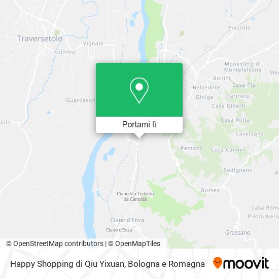 Mappa Happy Shopping di Qiu Yixuan