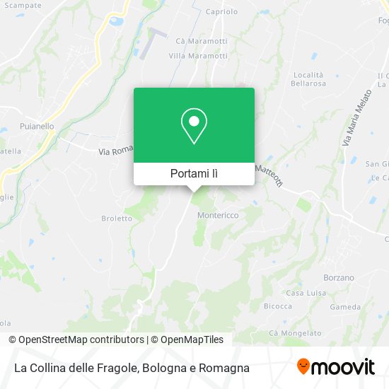 Mappa La Collina delle Fragole