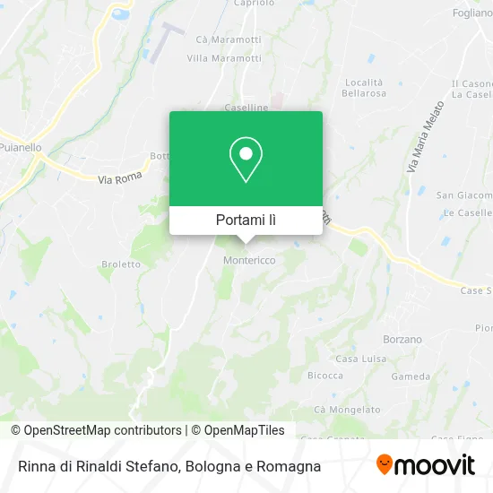 Mappa Rinna di Rinaldi Stefano