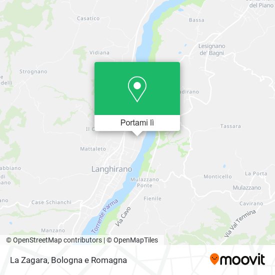 Mappa La Zagara