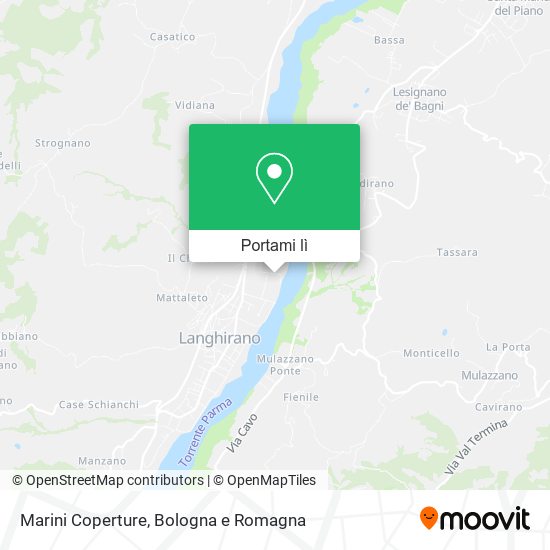 Mappa Marini Coperture