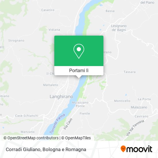 Mappa Corradi Giuliano