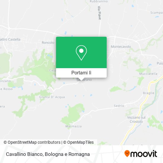 Mappa Cavallino Bianco