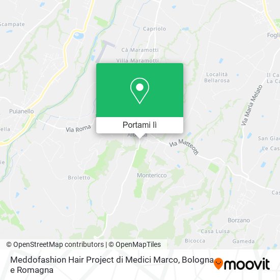 Mappa Meddofashion Hair Project di Medici Marco