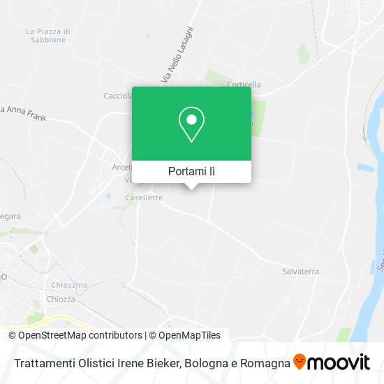 Mappa Trattamenti Olistici Irene Bieker