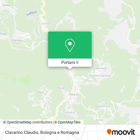 Mappa Clavarino Claudio
