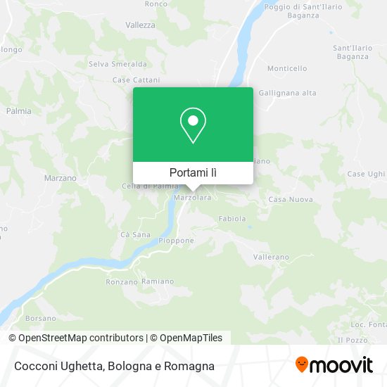Mappa Cocconi Ughetta