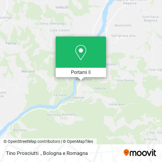 Mappa Tino Prosciutti .