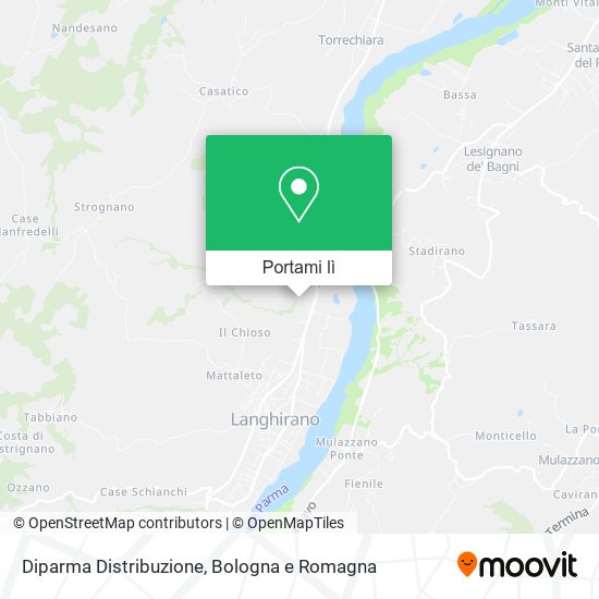 Mappa Diparma Distribuzione
