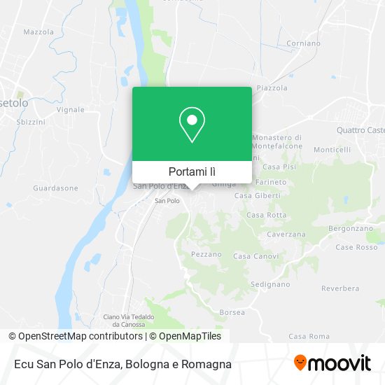Mappa Ecu San Polo d'Enza