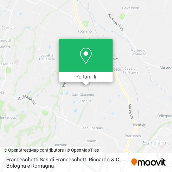 Mappa Franceschetti Sas di Franceschetti Riccardo & C.