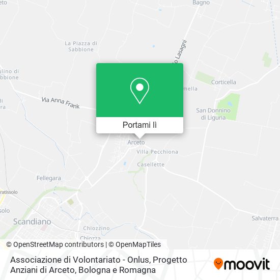 Mappa Associazione di Volontariato - Onlus, Progetto Anziani di Arceto