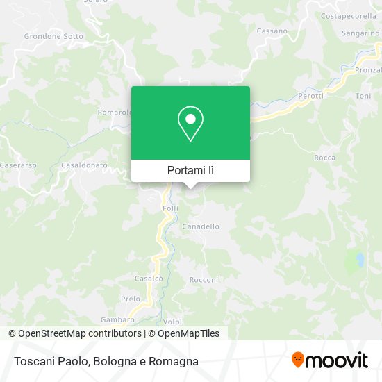 Mappa Toscani Paolo