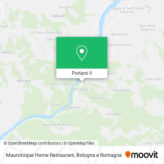 Mappa Maurotoque Home Restaurant