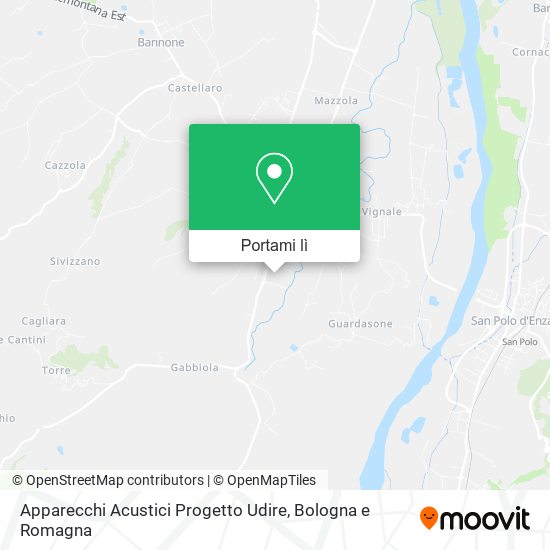 Mappa Apparecchi Acustici Progetto Udire