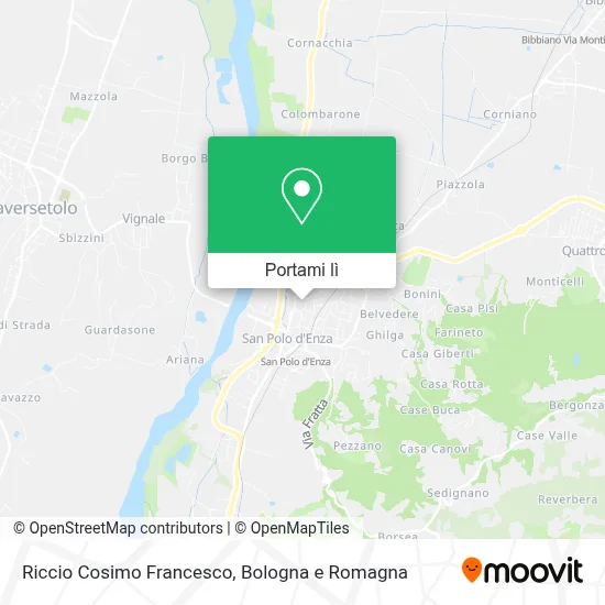 Mappa Riccio Cosimo Francesco