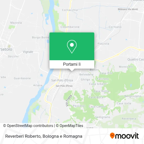 Mappa Reverberi Roberto