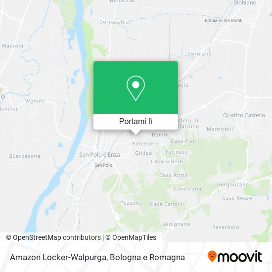 Mappa Amazon Locker-Walpurga