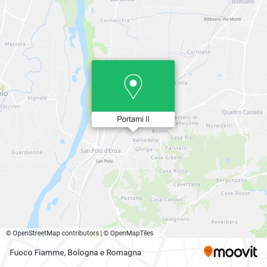 Mappa Fuoco Fiamme