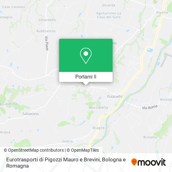 Mappa Eurotrasporti di Pigozzi Mauro e Brevini