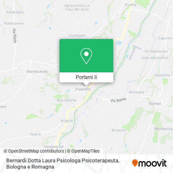 Mappa Bernardi Dotta Laura Psicologa Psicoterapeuta