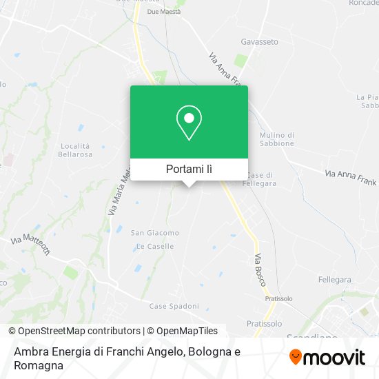 Mappa Ambra Energia di Franchi Angelo