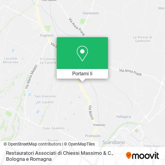 Mappa Restauratori Associati di Chiessi Massimo & C.