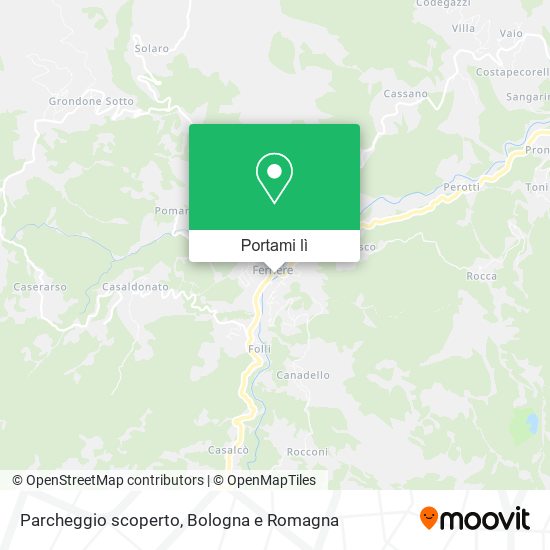 Mappa Parcheggio scoperto