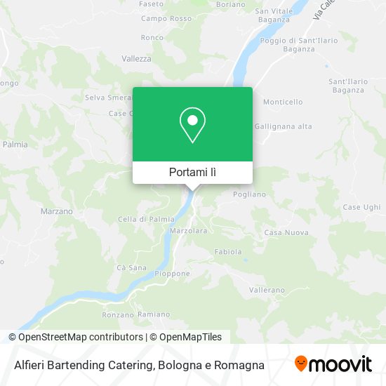 Mappa Alfieri Bartending Catering