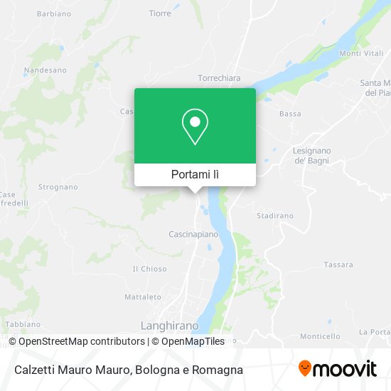 Mappa Calzetti Mauro Mauro