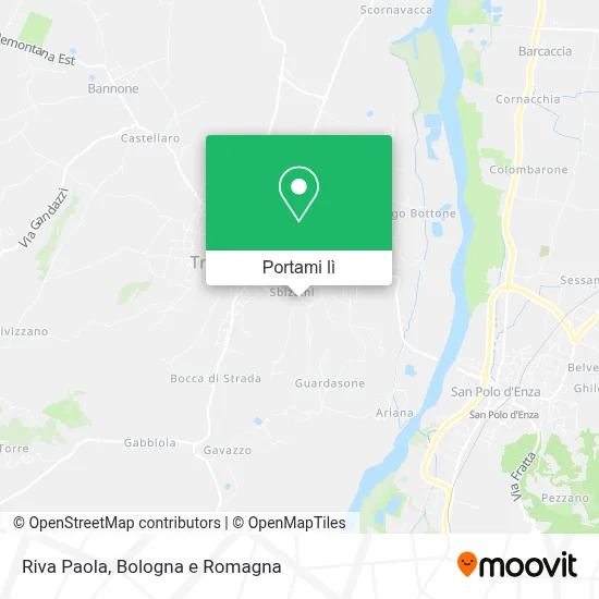 Mappa Riva Paola