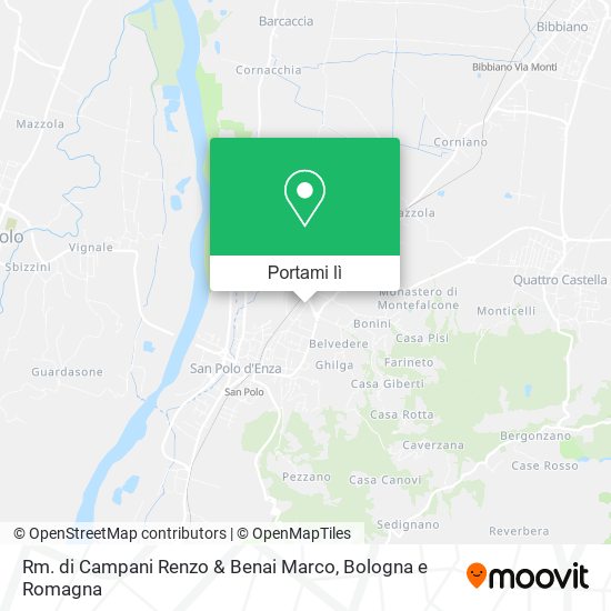 Mappa Rm. di Campani Renzo & Benai Marco