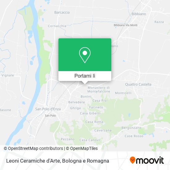 Mappa Leoni Ceramiche d'Arte