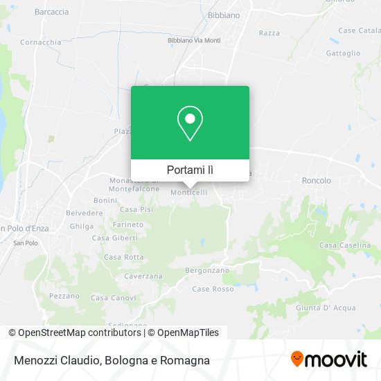 Mappa Menozzi Claudio