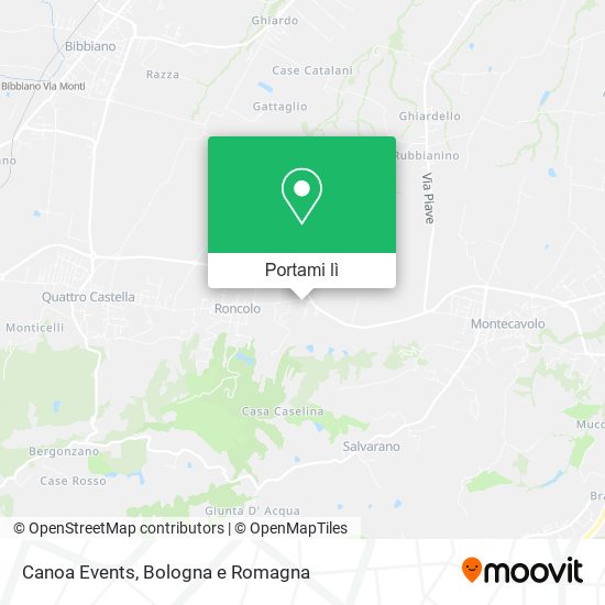 Mappa Canoa Events