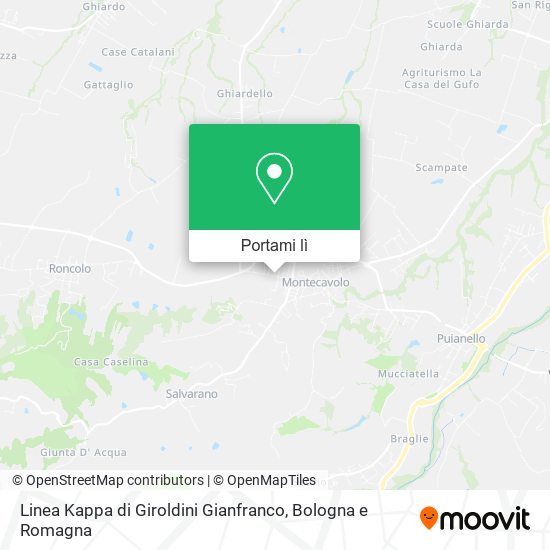 Mappa Linea Kappa di Giroldini Gianfranco