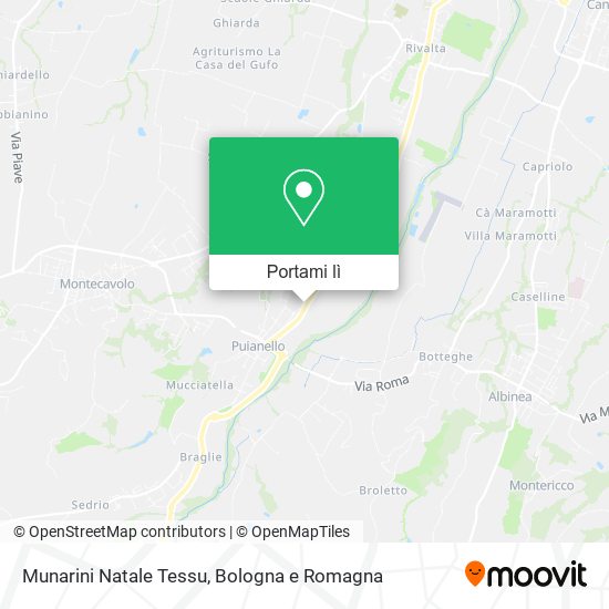 Mappa Munarini Natale Tessu