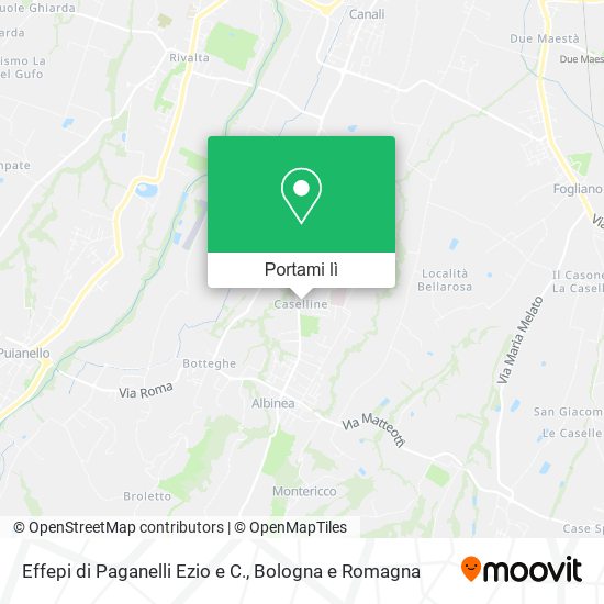 Mappa Effepi di Paganelli Ezio e C.