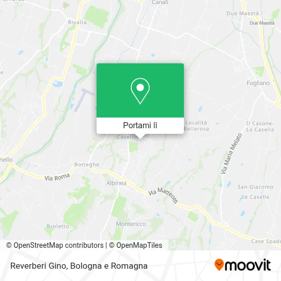 Mappa Reverberi Gino