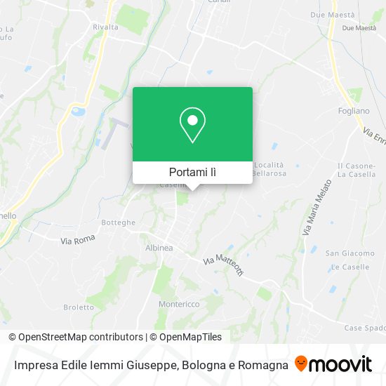 Mappa Impresa Edile Iemmi Giuseppe