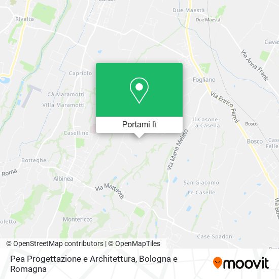 Mappa Pea Progettazione e Architettura