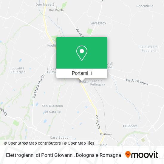 Mappa Elettrogianni di Ponti Giovanni