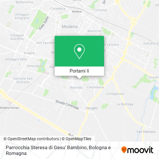 Mappa Parrocchia Steresa di Gesu' Bambino
