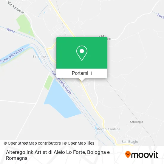 Mappa Alterego Ink Artist di Aleio Lo Forte