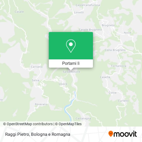 Mappa Raggi Pietro