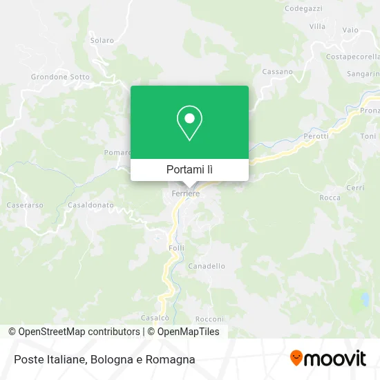 Mappa Poste Italiane
