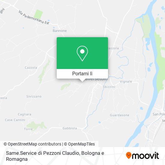 Mappa Same.Service di Pezzoni Claudio