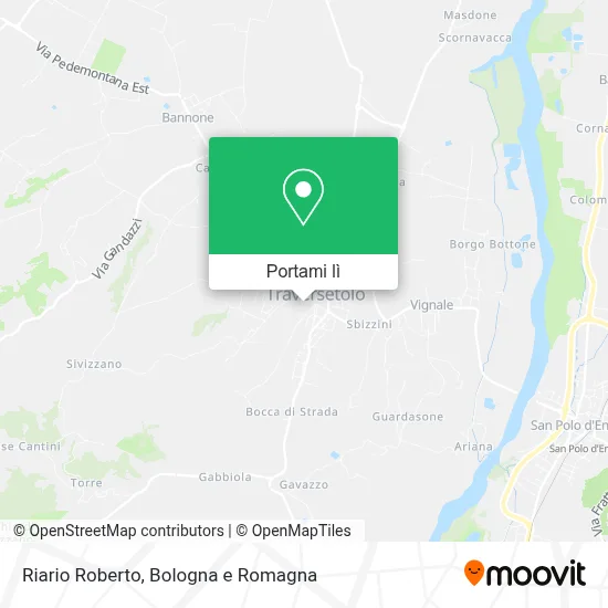 Mappa Riario Roberto